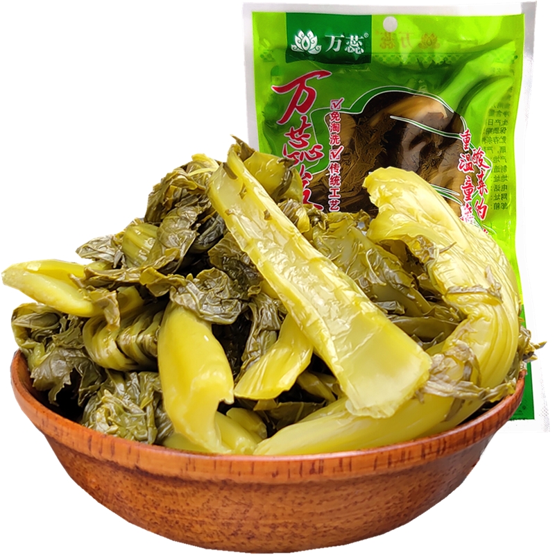贵州特产无盐酸菜500g六盘水农家青菜酸菜酸菜豆米汤原料万蕊酸菜